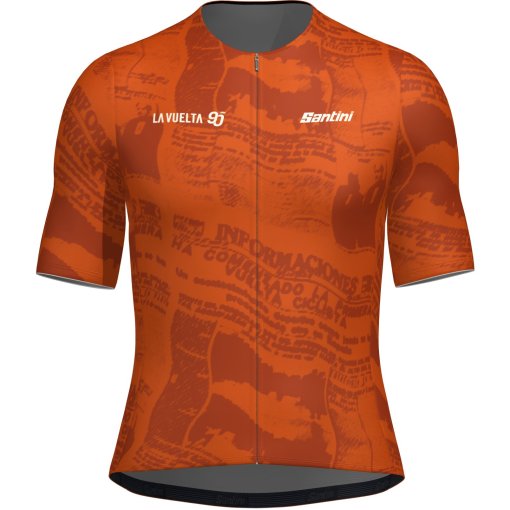 Immagine prodotto da Santini Maglia a Maniche Corte Unisex - La Vuelta 90 Years RE97175C25LV90 - print