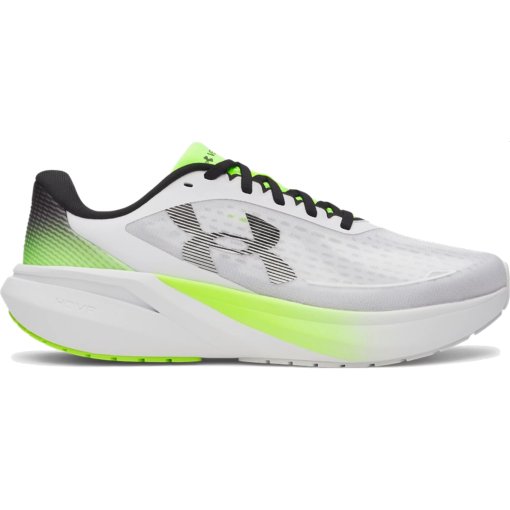 Photo produit de Under Armour Chaussures Running Homme - UA Velociti Pace - White/High Vis Yellow/Black