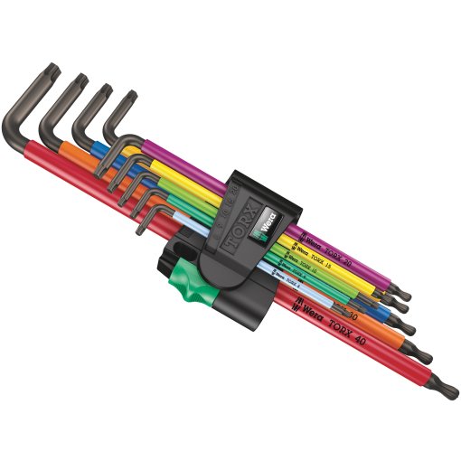 Immagine prodotto da Wera Assortimento di chiavi a L TORX® - 967/9 TX XL Multicolour 1 - 9 Pezzi