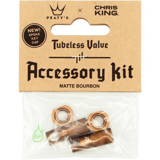 Immagine prodotto da Peaty&#039;s x Chris King Tubeless Valves Accessory Kit - MK2 - bourbon