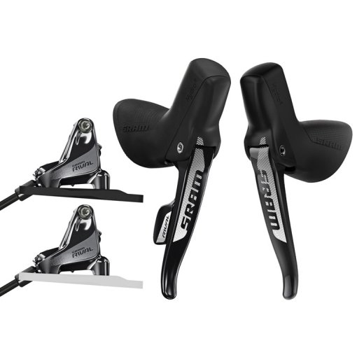 Immagine prodotto da SRAM Rival 1 DoubleTap Brake Lever, -Shifter + Hydraulic Disc Brakes - Flat Mount - left/right | Set 1x11-speed