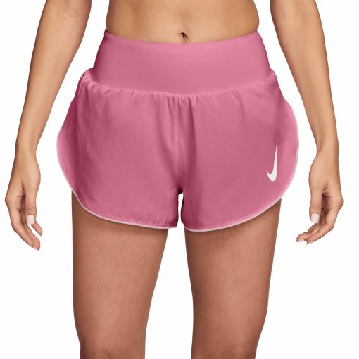 Picture of Nike Tempo Flow Swoosh Dri-FIT Shorts Women - peony/pink foam/reflective silver IF1473-641