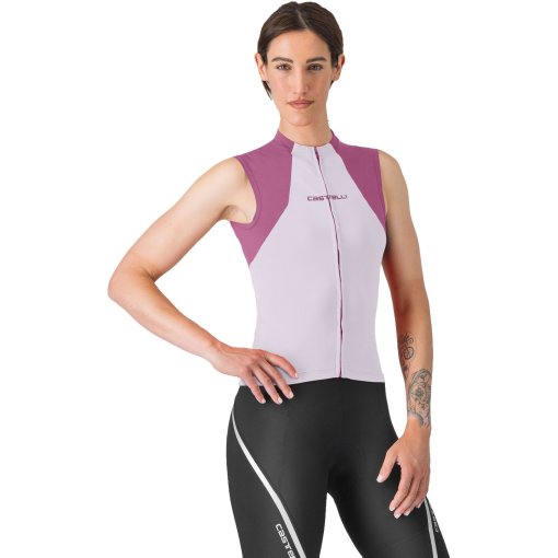 Foto de Castelli Maillot sin Mangas Mujer - Sole - purple mist/deep purple 538
