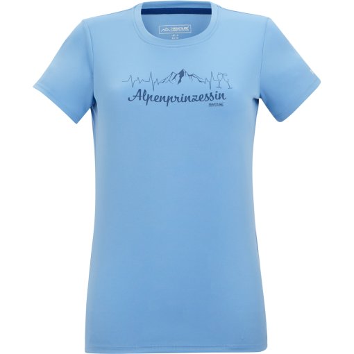 Photo produit de Regatta T-Shirt Femme - Fingal Slogan - Washed Denim ZYA