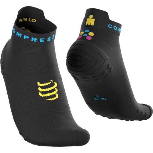 Picture of Compressport Pro Racing Compression Socks v4.0 Run Low - Ironman 2026 - black - L2