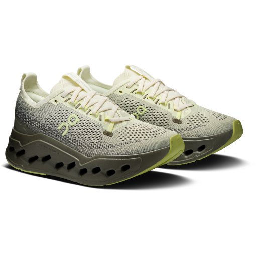 Photo produit de On Chaussures Running Femme - Cloudsurfer Max - Seedling | Olive