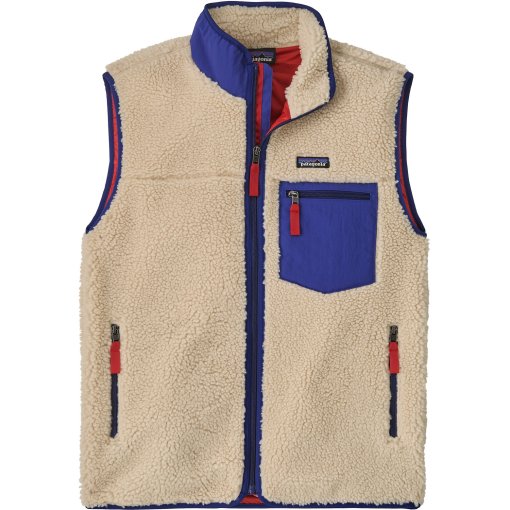 Foto de Patagonia Chaleco Hombre - Classic Retro-X - Dark Natural w/Cobalt Blue