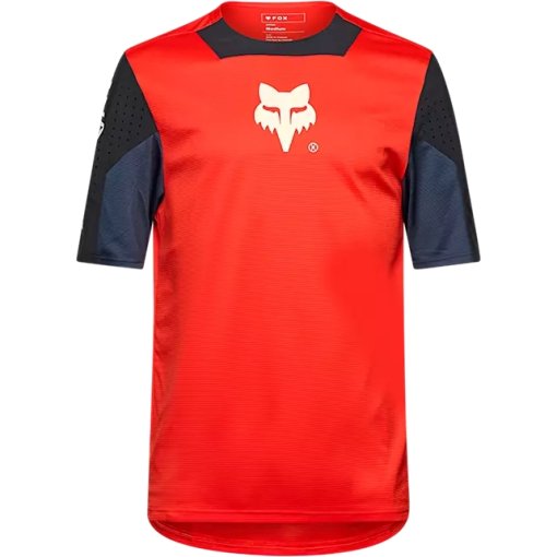 Foto de FOX Maillot MTB Niños - Defend - Elevated - fluorescent red