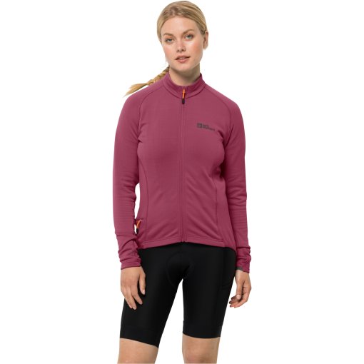 Foto de Jack Wolfskin Chaqueta Polar Mujer - Morobbia Full Zip Light - sangria red
