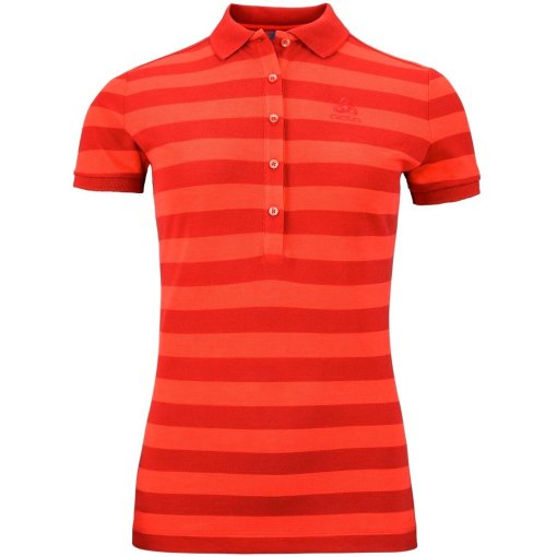 Foto de Odlo Polo Camiseta Mujer - Concord - american beauty - cayenne