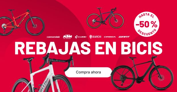 Rebajas en bicis: tu próxima bicicleta ya te está esperando