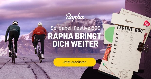 Rapha Festive 500 - Rapha bringt dich weiter - Jetzt ausrüsten