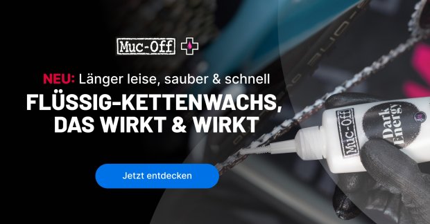 Muc-Off Flüssigkettenwachs - Länger leise, sauber & schnell