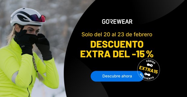 GOREWEAR SALE - DESCOUENTO EXTRA DEL -15 % 