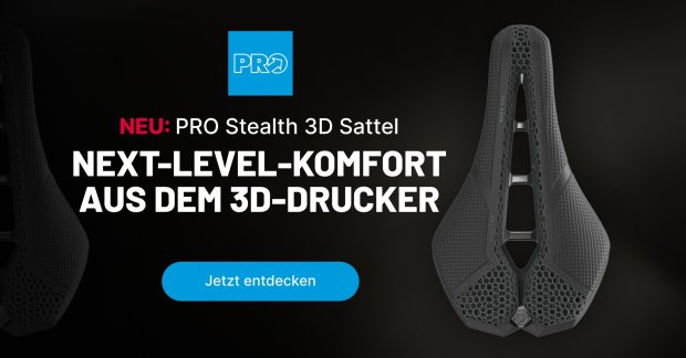 PRO Stealth 3D Sattel - Next-Level-Komfort aus dem 3D-Drucker
