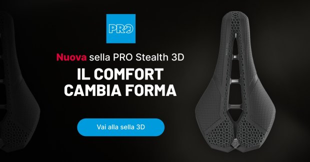 Sella PRO Stealth 3D - Il comfort cambia forma