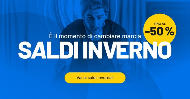 Saldi Inverno - Fino al 50% - È il momento di cambiare marcia - winter-sale-25-hero-2