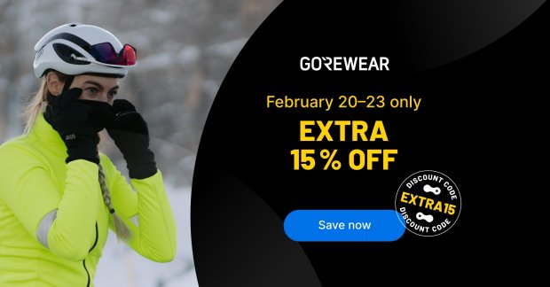 GOREWEAR SALE - 15% EXTRA Discount