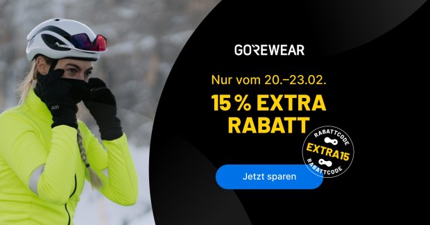 GOREWEAR SALE - 15 % EXTRA Rabatt 