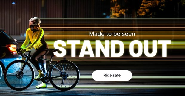 Hi-Vis Cycling Clothing, Lights & Accessories for Visibility & Safety 