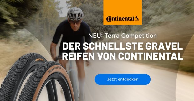 Continental Terra Competition - Der schnellste Gravel-Reifen von Continental 
