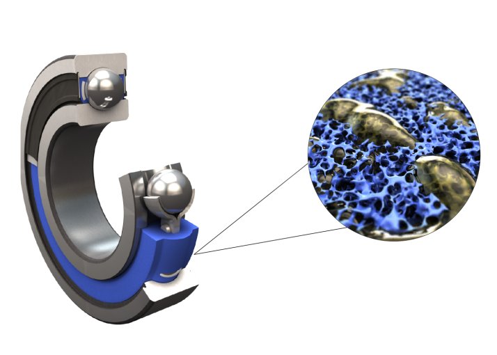 I cuscinetti MTRX con matrice polimerica satura d'olio sono fatti per ambienti difficili! I cuscinetti MTRX con matrice polimerica satura d'olio sono fatti per ambienti difficili!