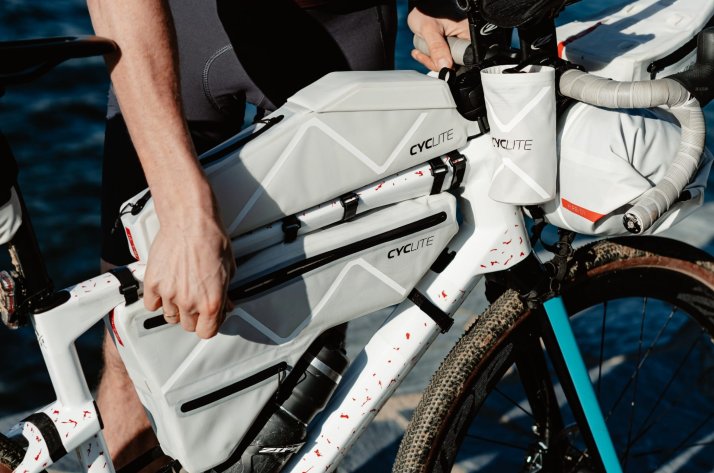 Borsa telaio per bikepacking