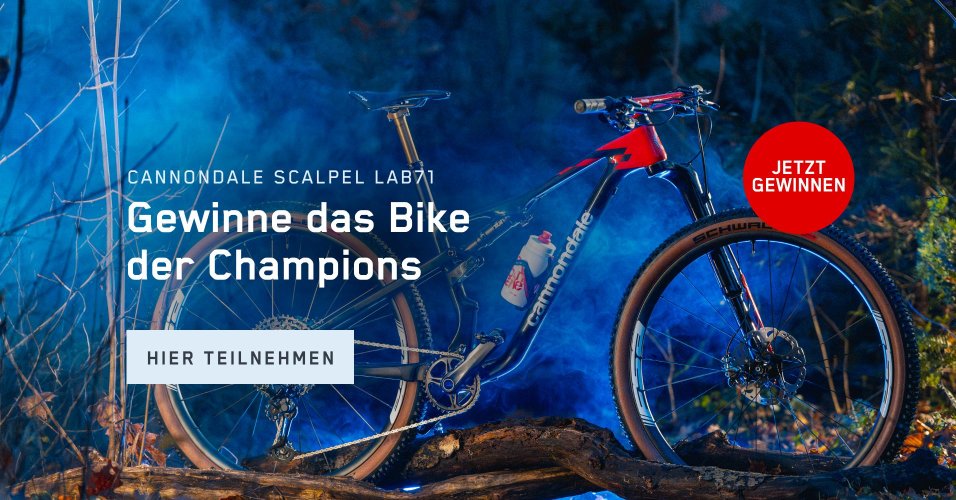 CANNONDALE SCALPEL LAB71 - Gewinne das Bike der Champions