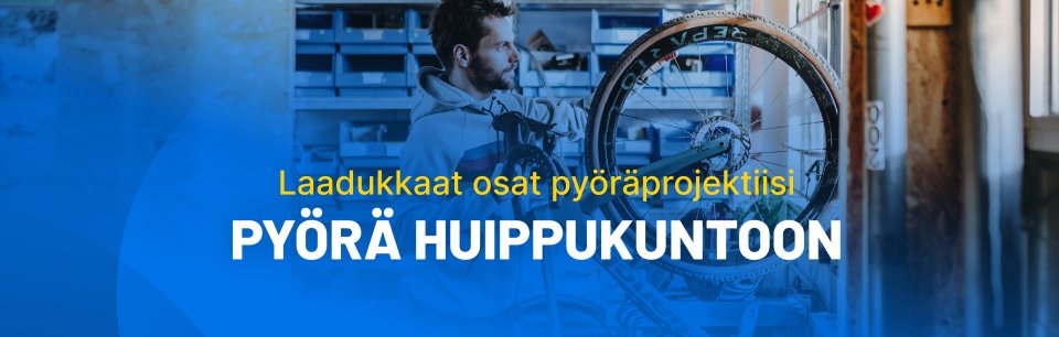 Tuunaa pyöräsi huippukuntoon