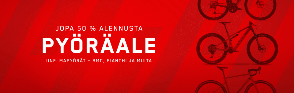 PYÖRÄALE - jopa 50 % alennusta unelmapyöristä