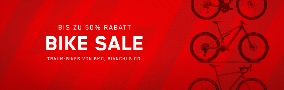 BIKE SALE - Über 2.500 Bikes rasant reduziert