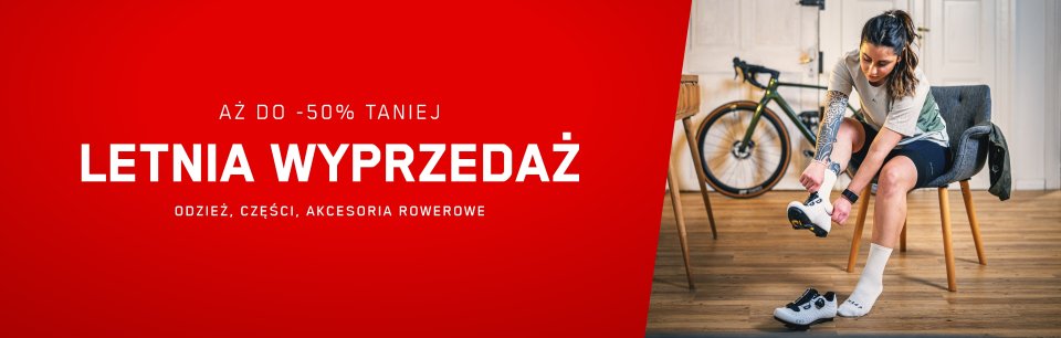 Letnia wyprzedaż w BIKE24 – Więcej marek. Więcej rabatów.