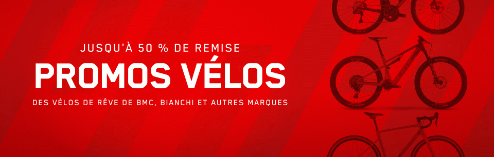 PROMOS VÉLOS : plus de 2 500 vélos en promo avec jusqu'à -50 %