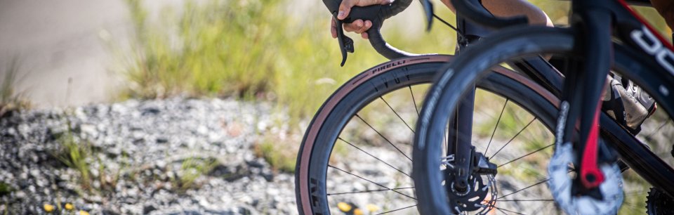 Copertone Pirelli montato su bici