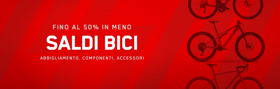 Saldi Bici - Oltre 2.500 fino al 50%